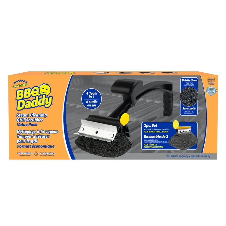 BBQ Daddy Bundle – BBQ Daddy Grill Brush and a Refill Head (JGMX)
