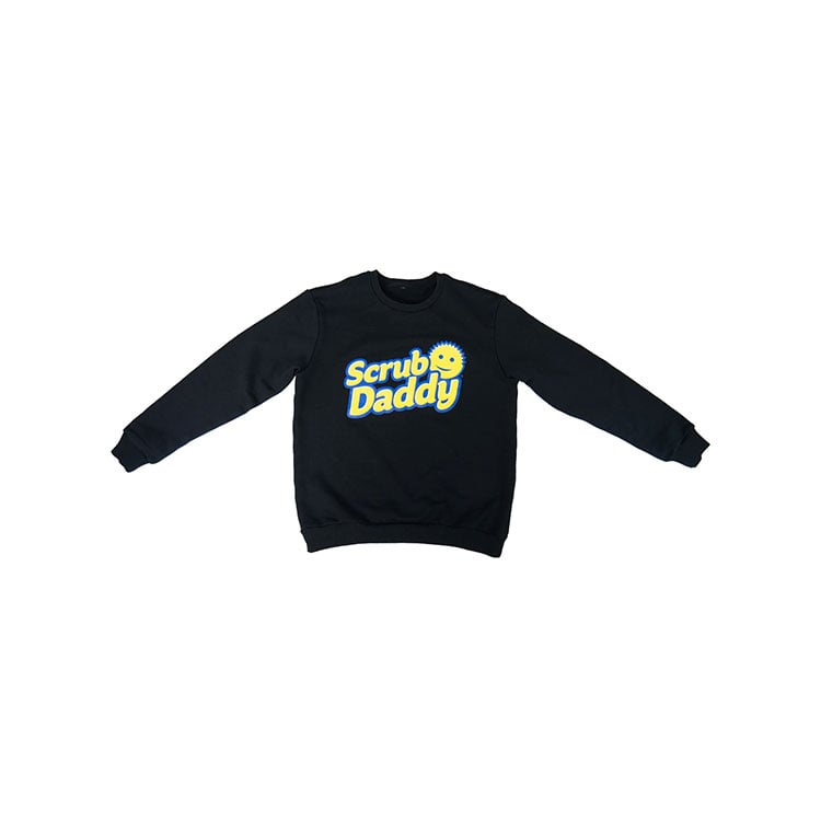 Black Scrub Daddy Crewneck Sweatshirt (2Z3M)