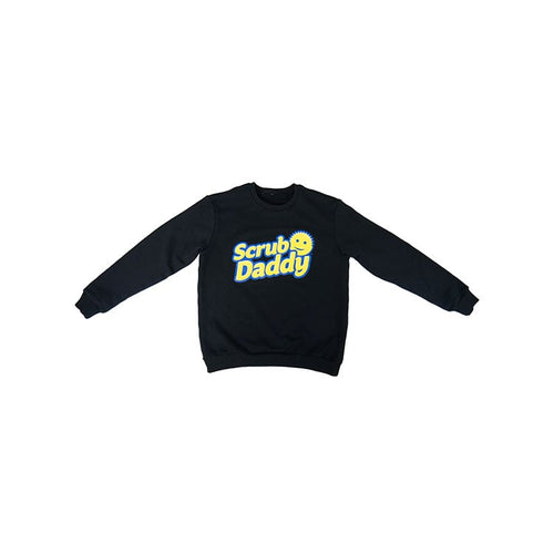 Black Scrub Daddy Crewneck Sweatshirt (2Z3M)