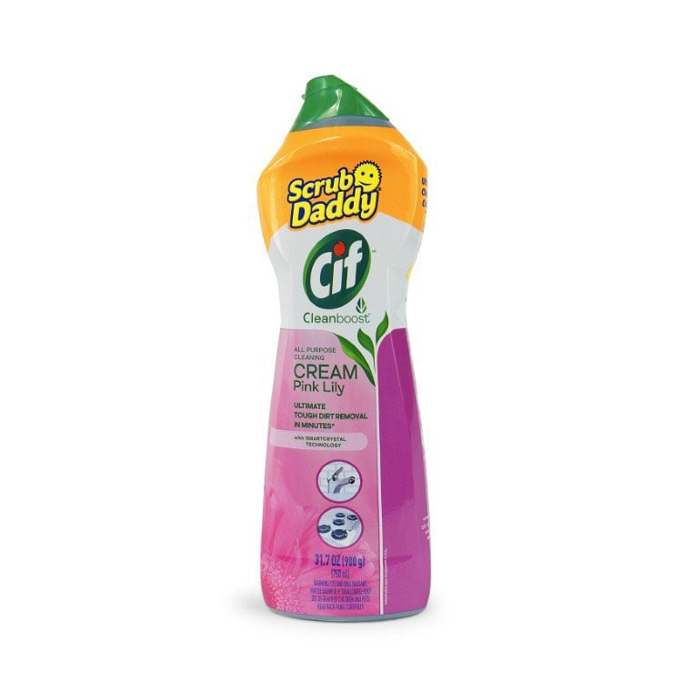 Scrub Daddy Cif Pink Lily All Purpose Cleaning Cream (K8LH)