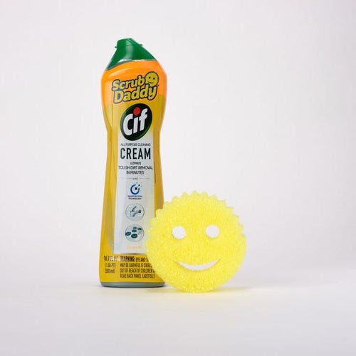 Cif/Scrub Daddy Sponge and Cleaning Cleanser Bundle (EBD0)