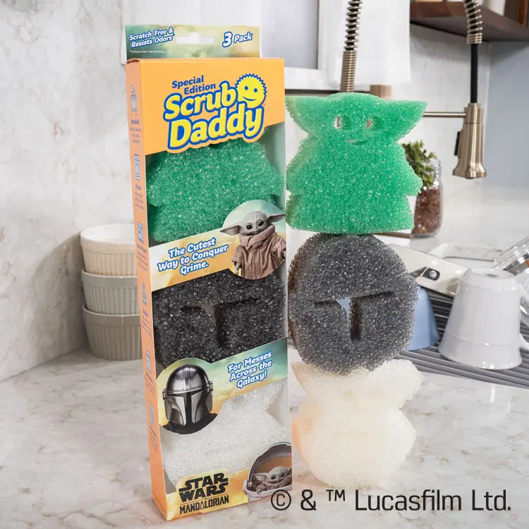 Scrub Daddy Mandalorian 3 Count Sponge Set (76BP)