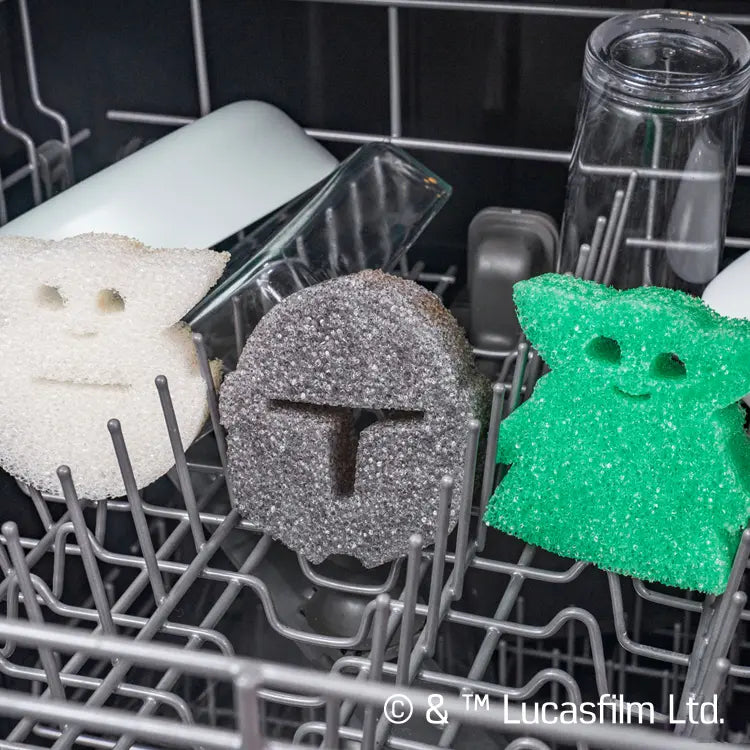 Scrub Daddy Mandalorian 3 Count Sponge Set (76BP)