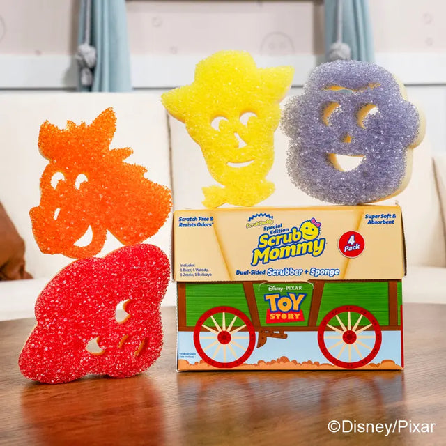 Scrub Mommy Disney and Pixar’s Toy Story Sponges Collector’s Edition – 4 Count (C4Q3)