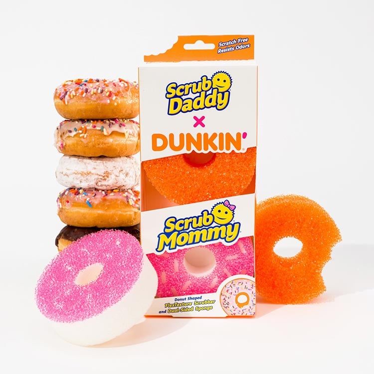 Scrub Daddy X Dunkin’ Donut Shaped Sponges (96L5)