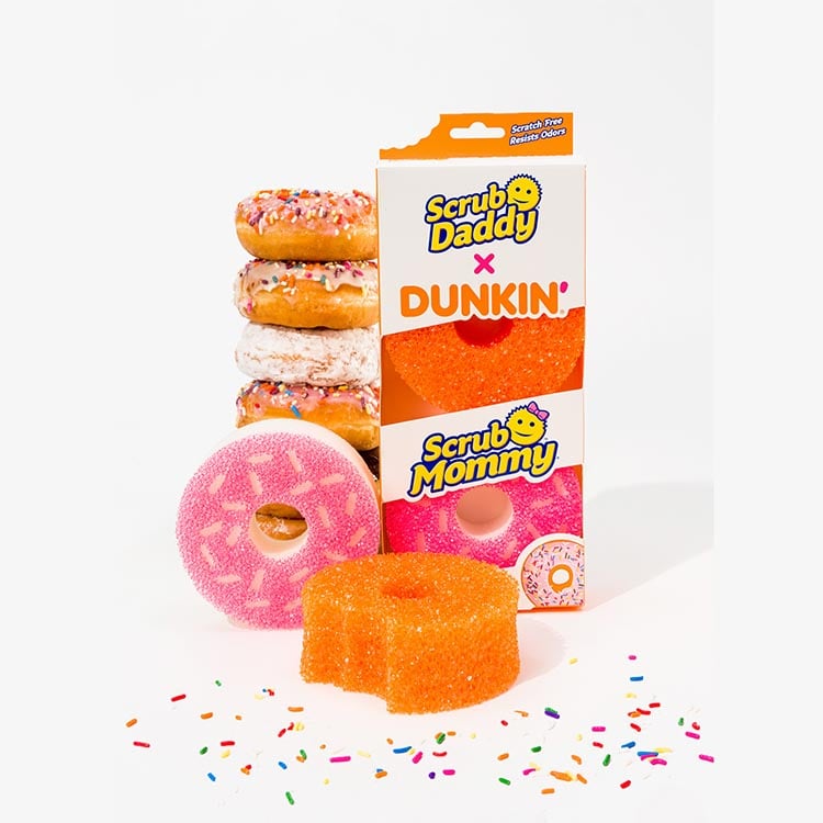Scrub Daddy X Dunkin’ Donut Shaped Sponges (96L5)