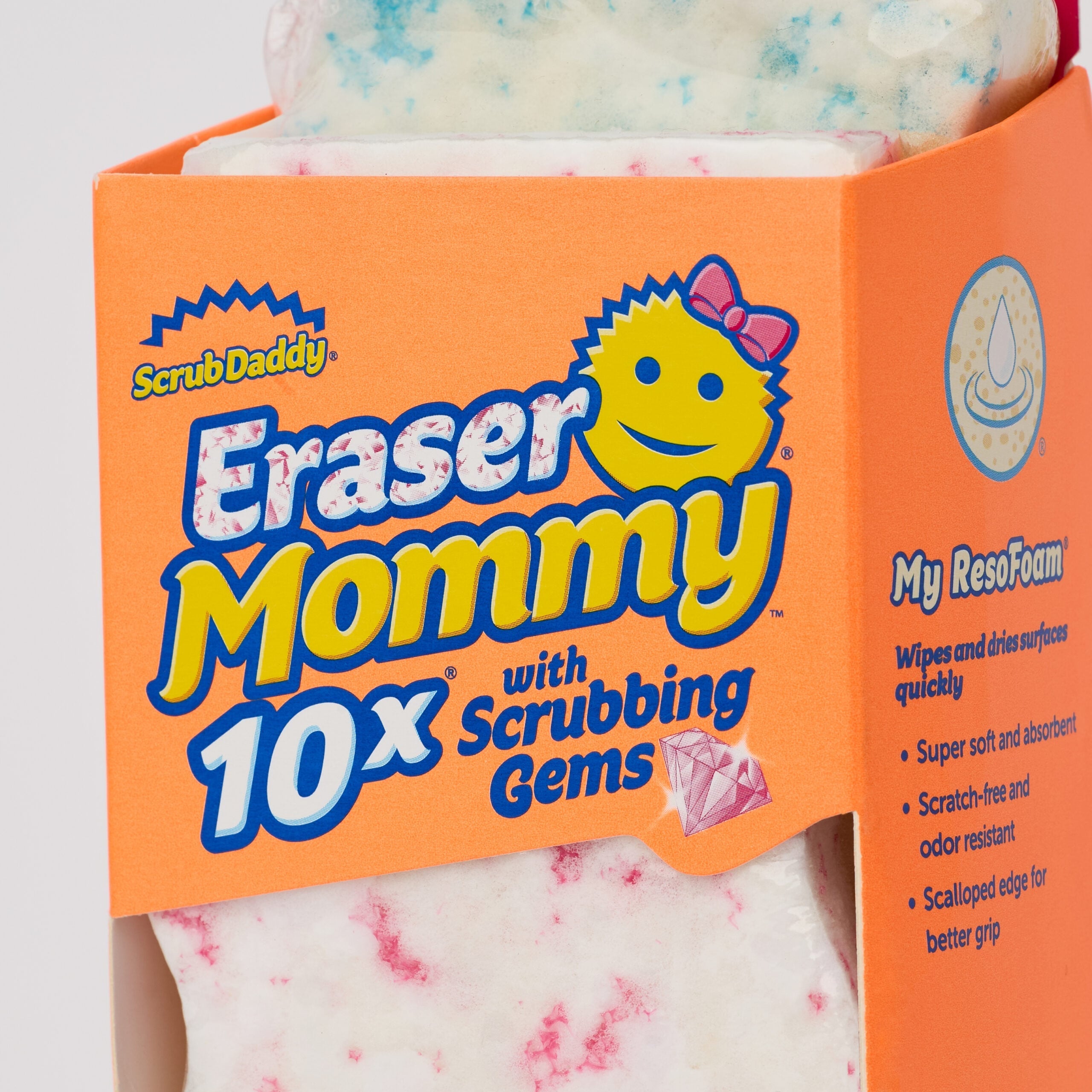 Scrub Daddy Eraser Mommy 10x with Scrubbing Gems (5M2U)