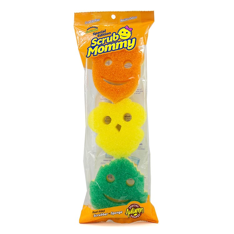 Scrub Mommy Fall Shaped Sponges and Scrubbers (0LWF)