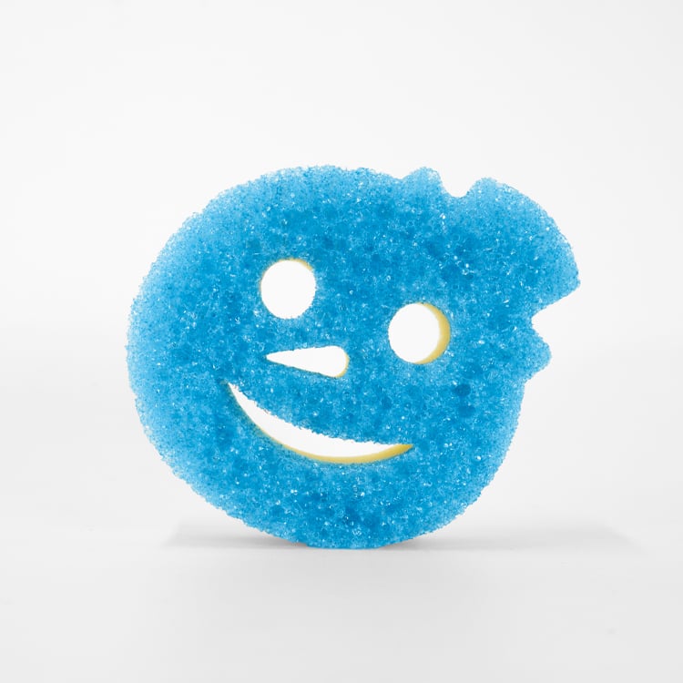 Scrub Mommy Winter Shapes Dual-Sided Scrubber and Sponge (KKM7)