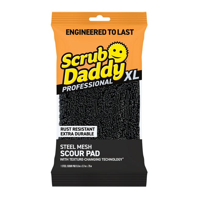 Scrub Daddy Professional XL Steel Mesh Scour Pad (HDW1)