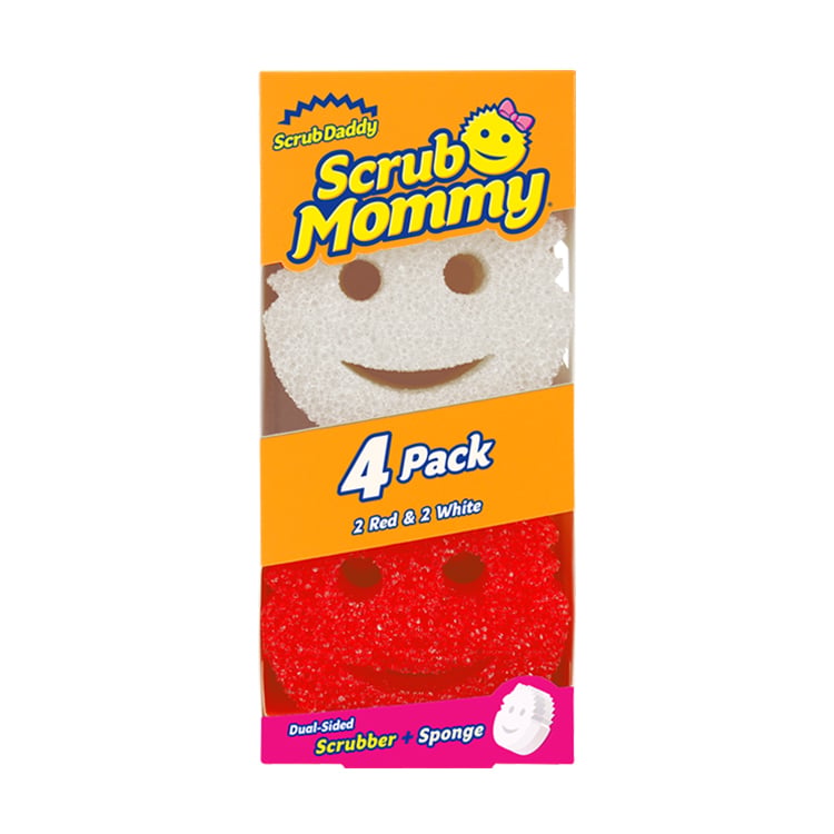 Scrub Mommy 4 Count – Red and White (L38Z)
