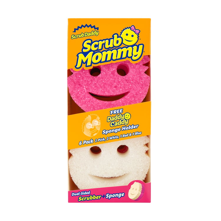 Scrub Mommy 6 Count with Free Daddy Caddy (SV8Y)
