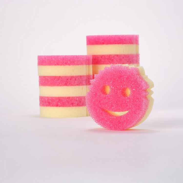 Scrub Mommy Dual Sided Sponge and Scrubber – 6 Count (LBH1)