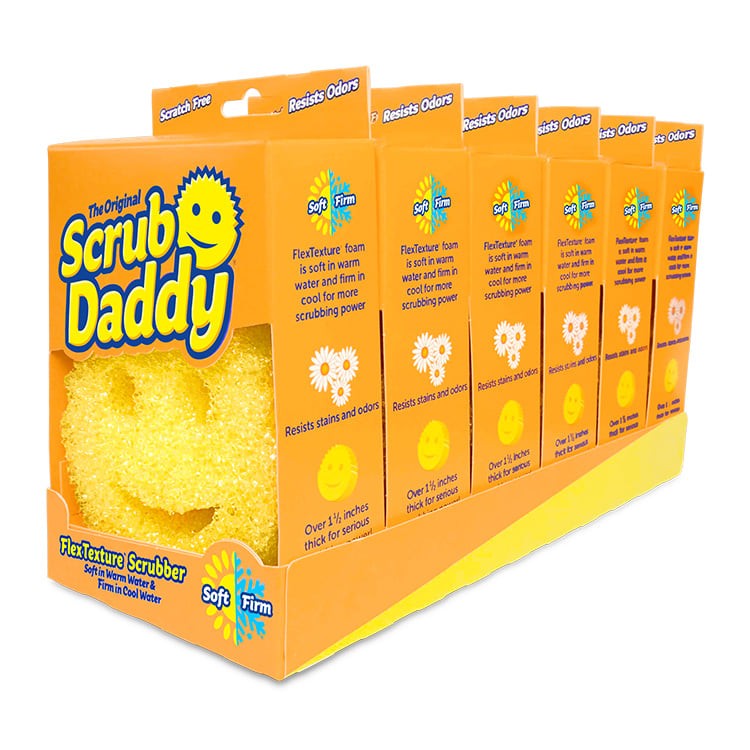 Scrub Daddy Original Scrubber and Sponge – 6 count (HNFV)