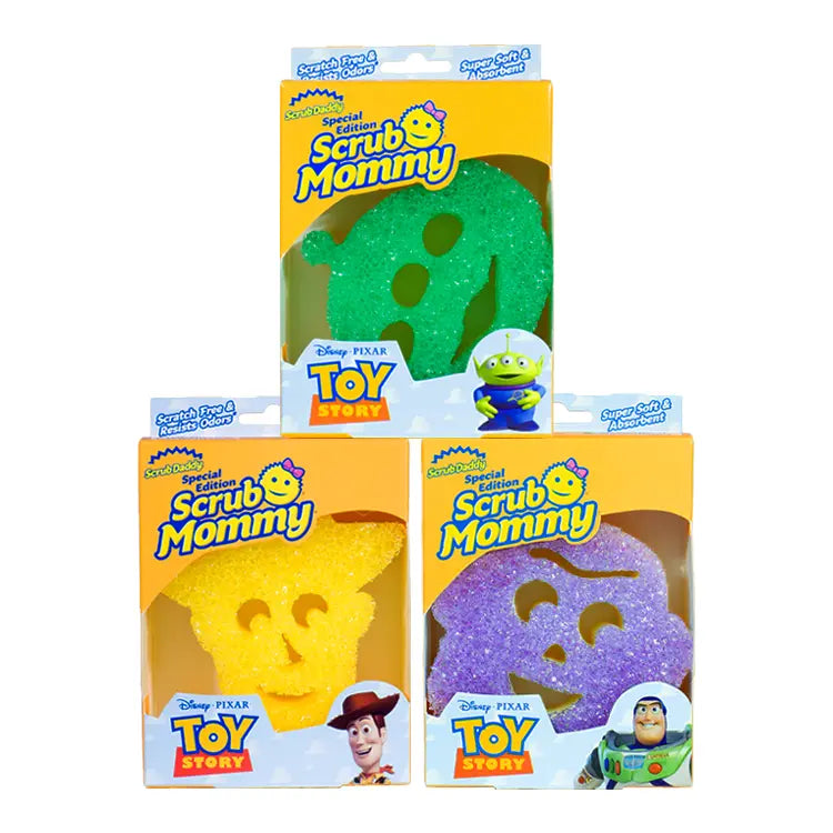 Scrub Mommy Disney and Pixar Toy Story Collection – 3 Count (SQYD)