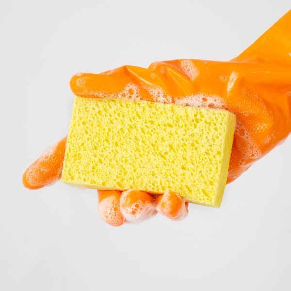 Scrub Daddy Lemon Scented Latex Gloves (5FPZ)